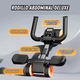 RODILLO ABDOMINAL DELUXE 2024 PREMIUM DE ACERO Y 3 RUEDAS MÁS ESTABLES