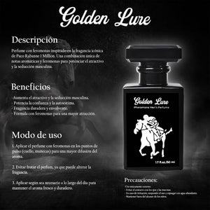 PERFUME CON FEROMONAS GOLDEN LURE